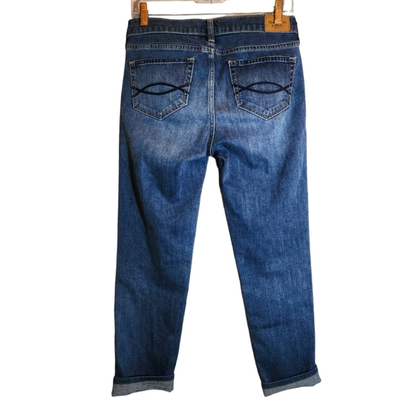 Abercrombie & Fitch Straight Leg Ankle Distressed Jeans Size 24 - Picture 2 of 9